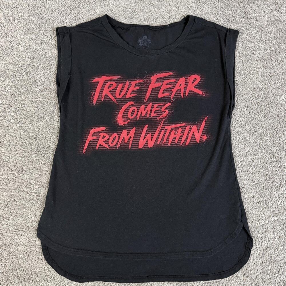 Halloween Horror Nights Shirt Womens S Black 2018 Halloween Crew Neck